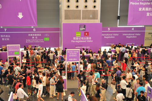 辦公家具展現場圖片