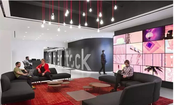 辦公室前臺接待區及家具布局