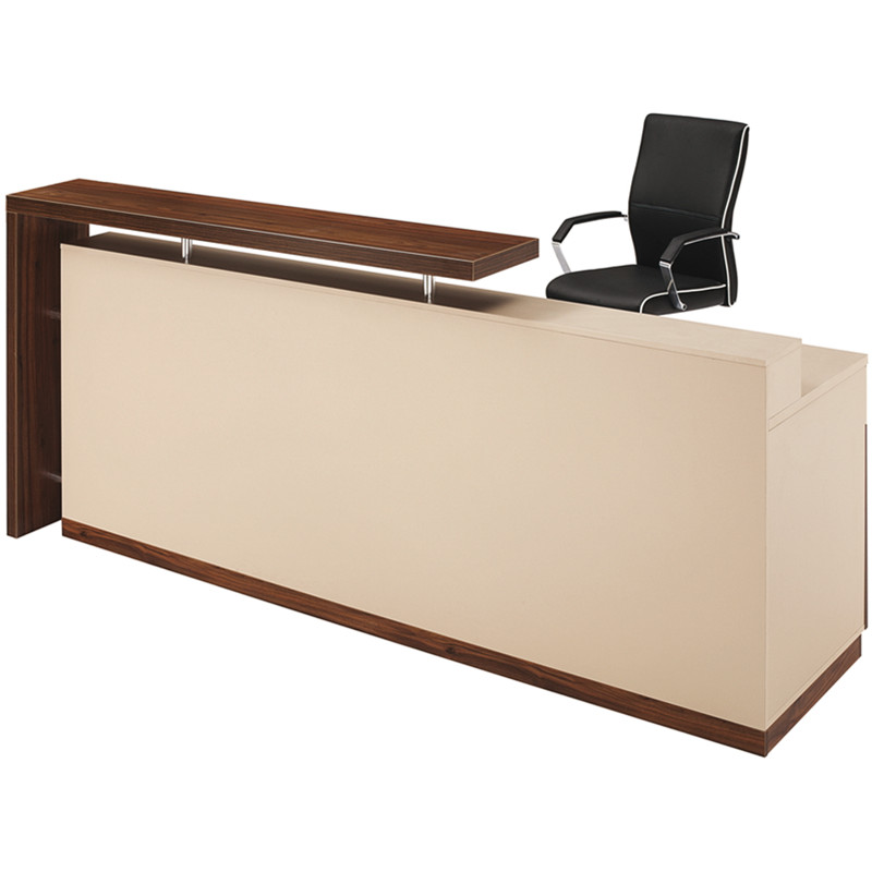 時(shí)尚辦公家具烤漆前臺